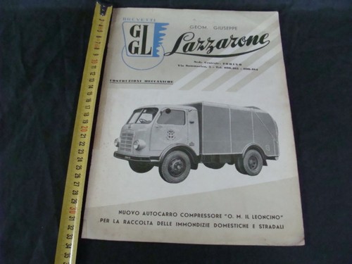 Brochure lazzarone raccolta - brochure,