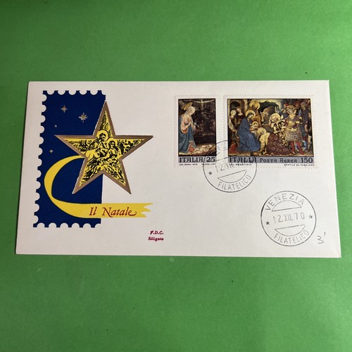 Natale fdc siligato - natale,