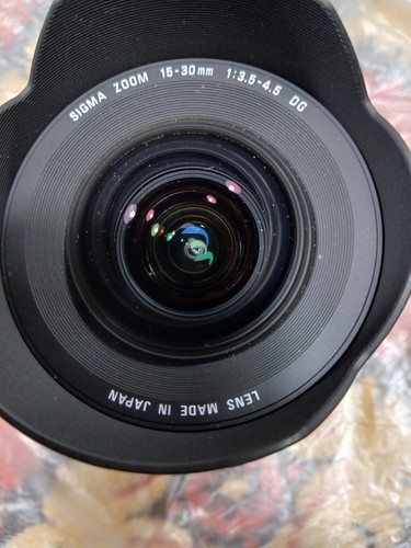Sigma zoom 15 - zoom, 15-30