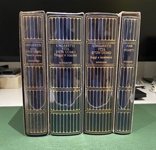 UNGARETTI - i Meridiani - RACCOLTA 4 VOLUMI e 4 cofanetti