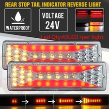 Coppia 24V 45 Led Fari Fanali