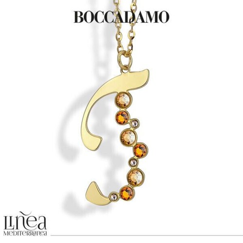 Collana lunga donna - iniziale, t