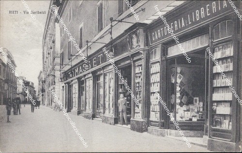 Az178 cartolina rieti citta - az178,