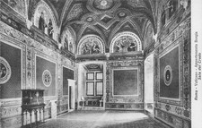 C286 Italia Roma Vaticano Appartamento Borgia Sala del Credo cartolina d'epoca
