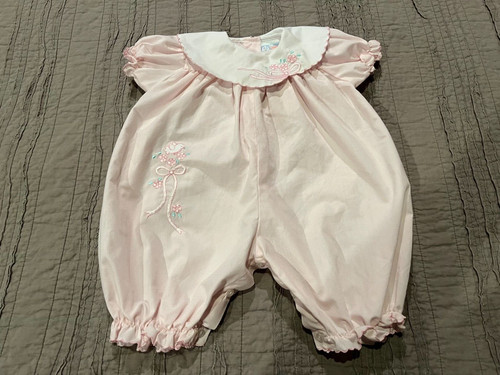 Pagliaccetto bambina vintage