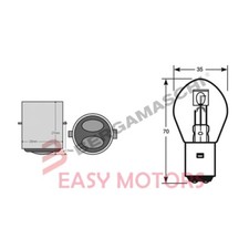 LAMPADA LAMPADINA 12V 35 35W