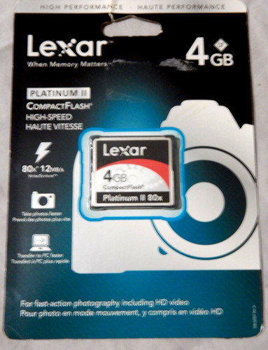 Lexar platinum compact - ii,