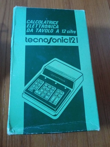 Calcolatrice tecnosonic i2i - calcolatrice,