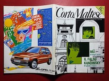 CORTO MALTESE n.9 Milano Libri (1991) Fumetti CREPAX + Inserto V FOR VENDETTA