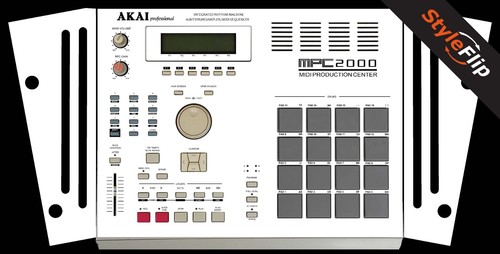 Akai mpc 2000 skin colore - mpc-2000,