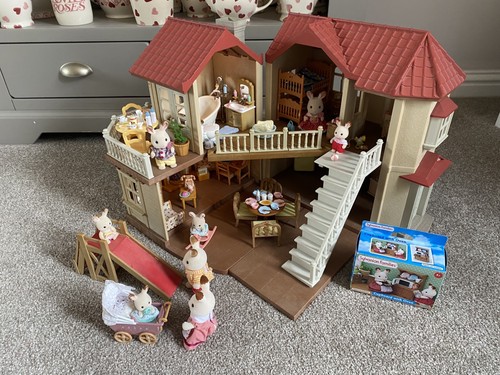 Sylvanian family sala legno - family,