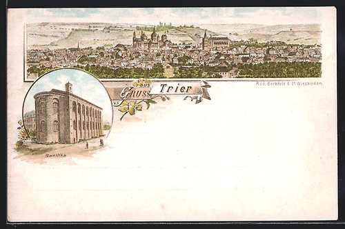 Litografia treviri la - litografia, treviri,