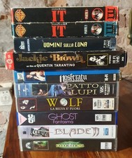 LOTTO 10 VHS HORROR FANTASCIENZA It Nosferatu Wolf Patto lupi Blade II Star Trek