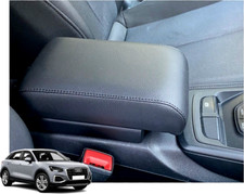 bracciolo AUDI Q2 ecopelle nero REGOLABILE qualità superior -fabbricato Italia