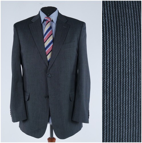 Blazer grigio righe uomo - righe, da