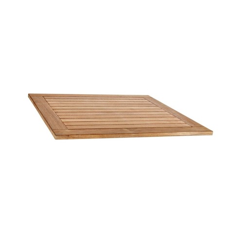 Piano tavolo legno iroko - tavolo, in