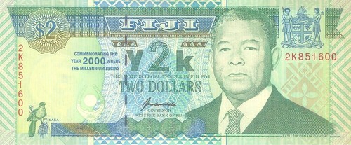 Figi banconota 2 dollari - banconota,