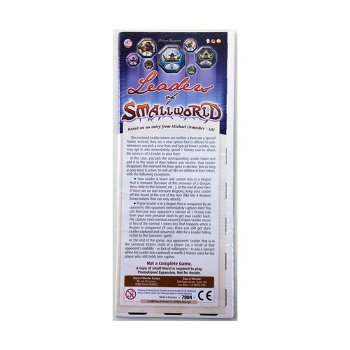 Days wonder small world - small,