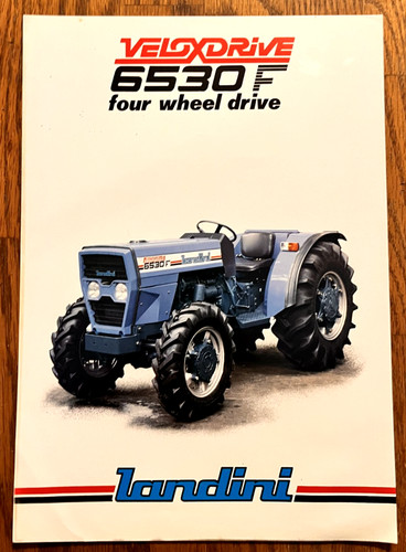 Brochure vendita trattore