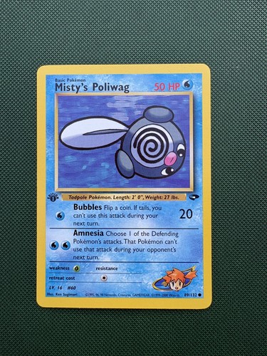 Pokémon tcg misty - pokémon, poliwag