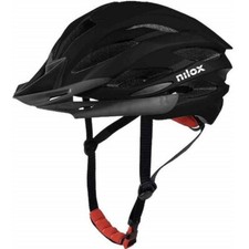 NILOX CASCO PER ADULTO CERTIFICATO CON LUCE LED POSTERIORE PROTEZIONE BICI 300g