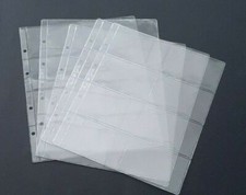 FOGLI PAGINE ALBUM  8 TASCHE X