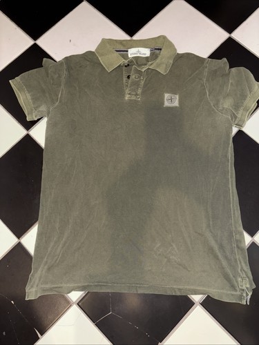 Polo stone island uomo verde - uomo, l