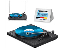 Giradischi, nero, BT, auto