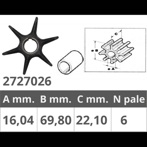 Girante per johnson evinrude - per, /
