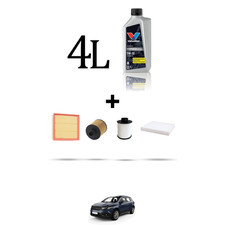 HOFFCAR Kit tagliando 4 FILTRI