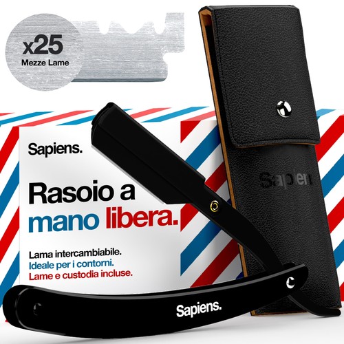 Rasoio mano libera per barba - mano,