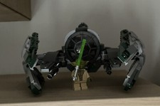 LEGO 75168 YODA STARFIGHTER COMPLETO SCATOLA E MANUALE