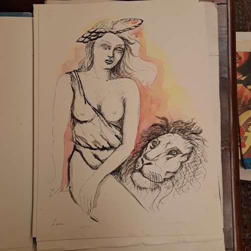 Litografia 1985 anna ceruti - 1985,