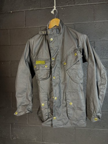Giacca moto barbour nera - giacca,
