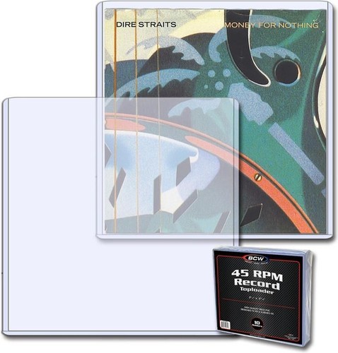 Bcw rpm record toploaders - bcw, 45