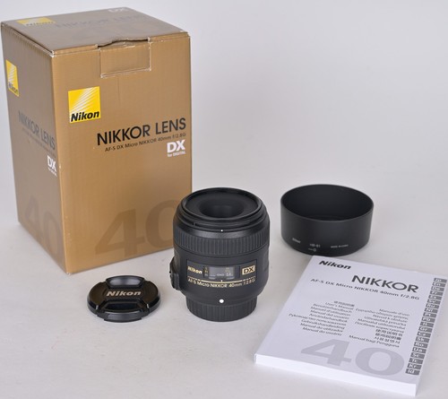 Nikon nikkor 40mm - dx,