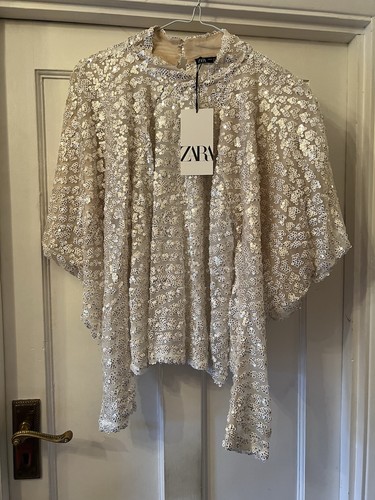 Nuova blusa zara bianca con - nuova,