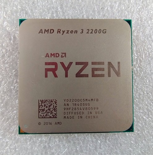 Amd ryzen 2200g 5ghz - 2200g, 3.5ghz