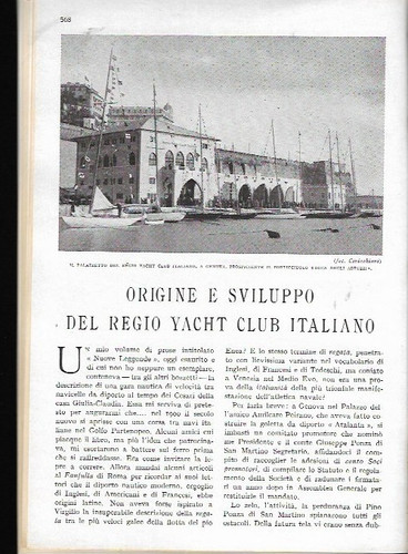 Origine sviluppo del regio - e,