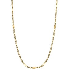 BROSWAY, MEN'S GOLD NECKLACE