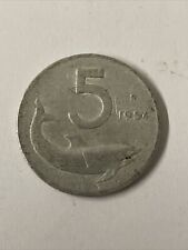 Lotto 2 monete da 5 Lire 1953  più una del 1954