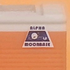 Set 4 adesivi Dinky SPACE 1999