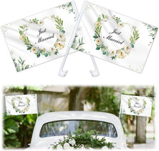 Just Married - 2 Bandiere per