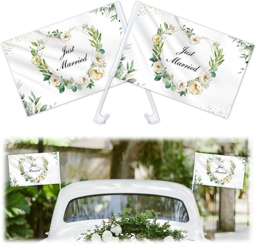Just married bandiere per - married,