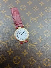 Cartier Vendome Gold Case Quartz Top Conditions Lady
