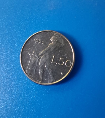 Moneta lire - da, 50