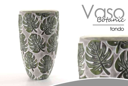 Vaso tondo terraglia - vaso,