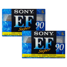 2 X Nastro audiocassette vuoto