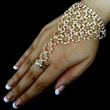 Bracciale con anello alla - bracciale,