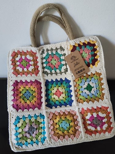 Borsa granny realizzata - realizzata, a